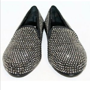 Steve Madden  8.5 Crystal embellished flats. NEW